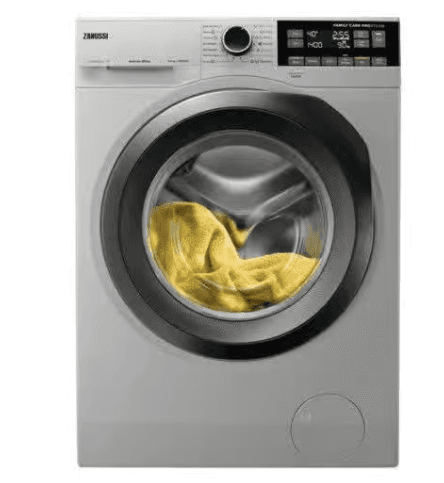 زانوسي I غسالة ملابس اتوماتيك، تحميل امامي، 10 كجم، مع مجفف 6 كجم - فضي، ZWD11683NS