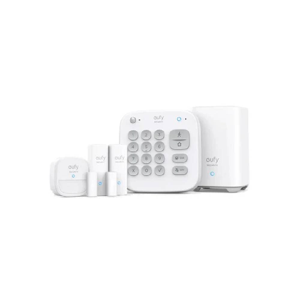 مجموعة إنذار منزلي انكر Eufy مكونة من 5 قطع - أبيض