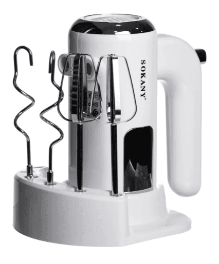 خلاط كهربائي سوكانى، 800 وات - ابيض