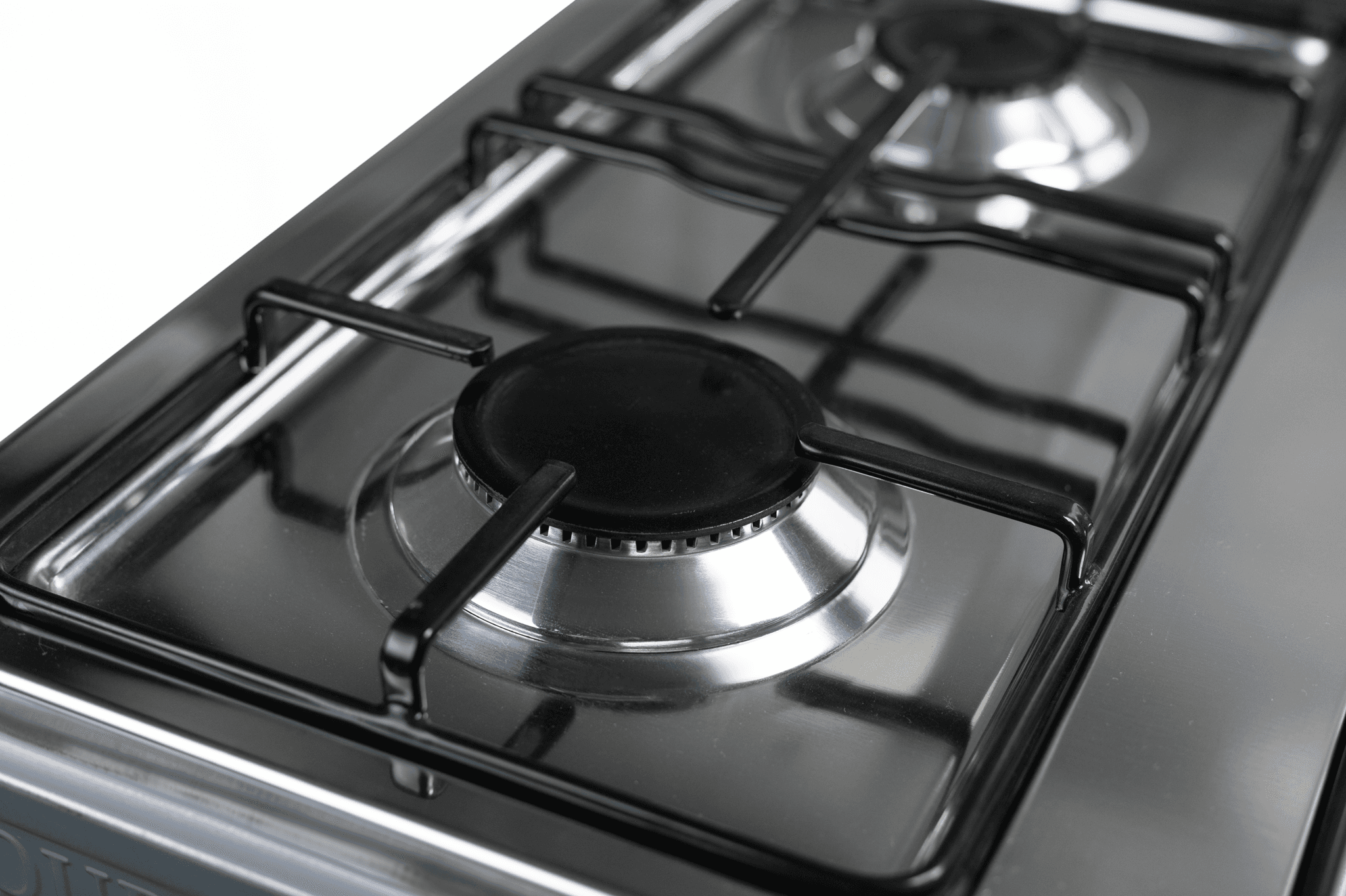 Nour Cooker, Stainless Steel, 4 Burners, 55x55 - Silver