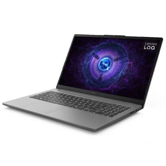 Lenovo LOQ-E 15IAX9E Laptop Intel® Core™ i5-12450HX, 16GB RAM, 512GB SSD, NVIDIA® GeForce RTX™ 3050 6GB, 15.6”FHD 144Hz, Windows 11 - Luna Grey