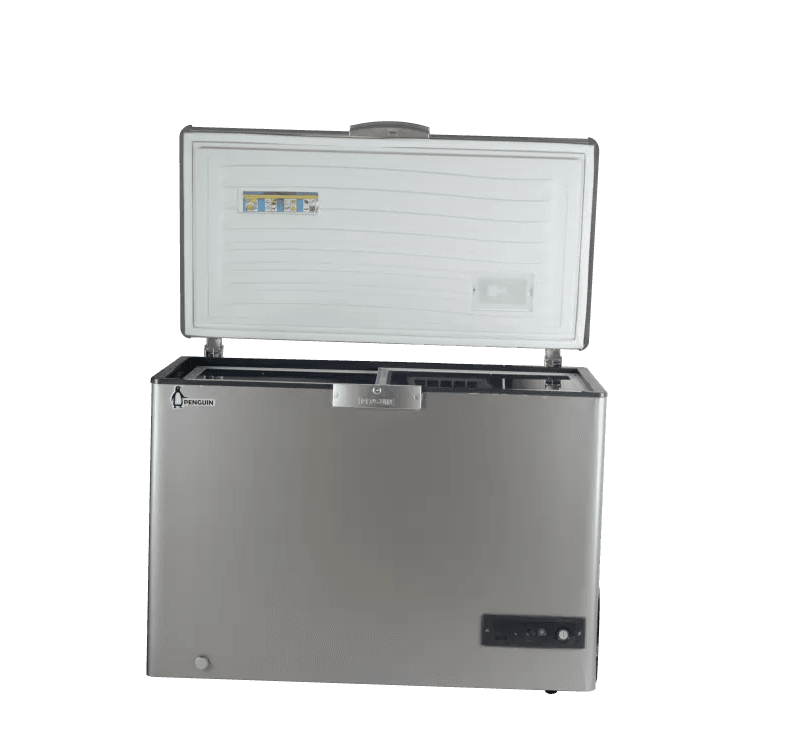 Penguin Chest Freezer Defrost 330 Liters - Silver, ES390-L
