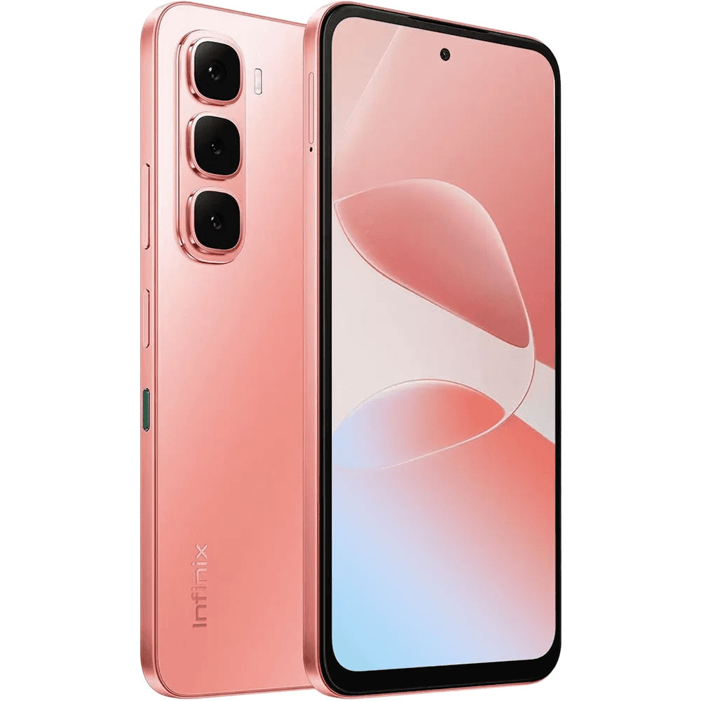 Infinix Hot 60i Dual SIM, 256GB, 8GB RAM, 4G LTE - Neon Red