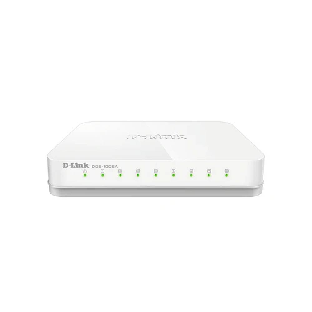 D-Link 8-Port Gigabit Easy Desktop Switch - DGS-1008A