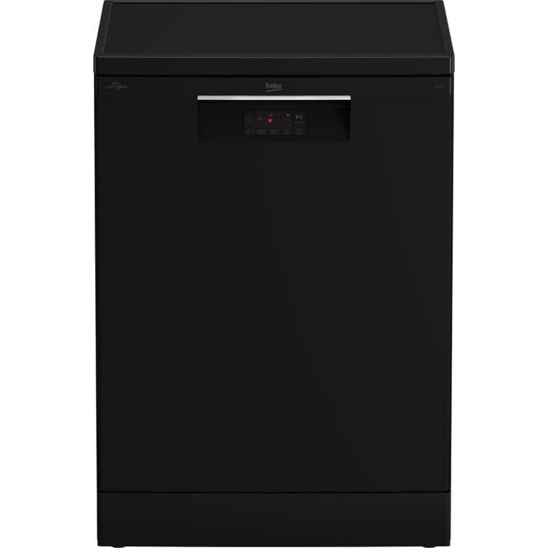 product-Beko Dishwasher, 5 Programs, 14 Persons, 60 cm, Black - BDFN15421B
