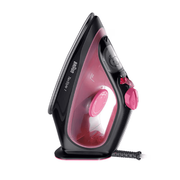 Braun Ceramic Steam Iron, 2000 Watt, SI 1070 - Black Purple