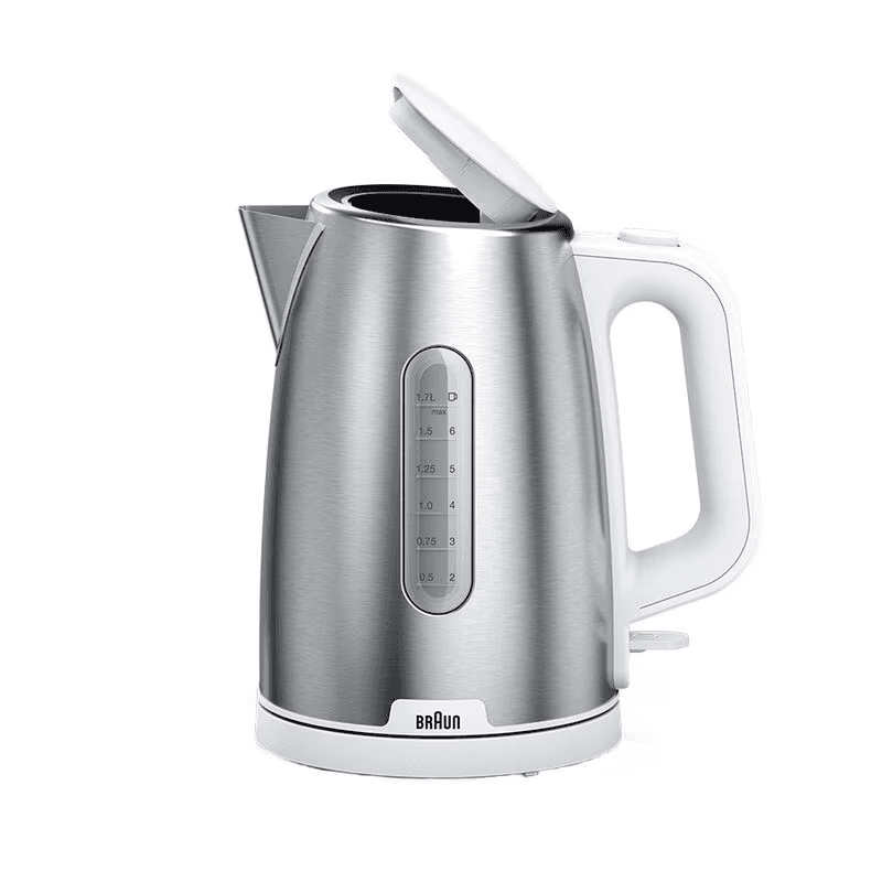 Braun Kettle, 2200 Watt, 1.7 Liter, WK1500 - White