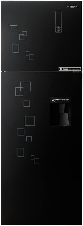 ثلاجة نو فروست فريش، 426 لتر، 16 قدم - أسود، FNT-DR540YGB