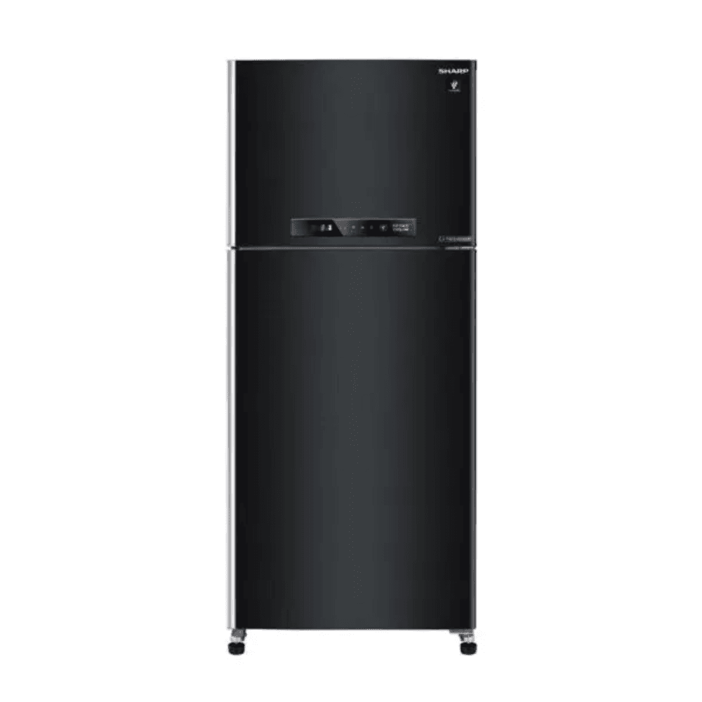 Sharp No Frost Refrigerator, 2 Doors, 396 Liters, Inverter, Digital, SJ-PV48G-BK - Black