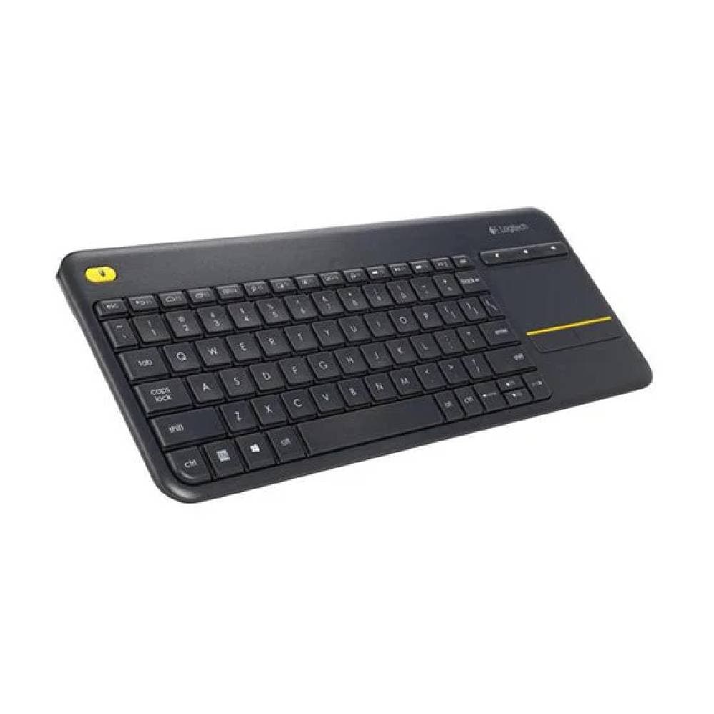 Logitech K400 Plus Wireless Touch Keyboard - Black