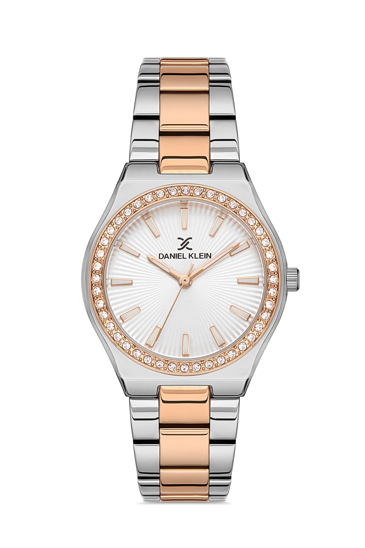 Daniel Klein Analog Casual Watch for Women, Stainless Steel Strap - Silver, DK.1.13040-6