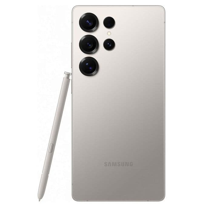 Samsung Galaxy S25 Ultra Dual SIM Mobile Phone, 256 GB, 12 GB Ram, 5G - Titanium Gray (One Year Local Warranty)