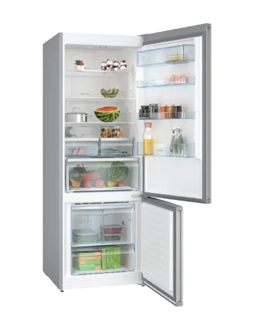 Bosch No Frost, Series 4 free-standing Fridge, 505L, Stainless steel - KGN56CI30U