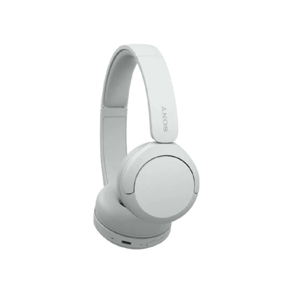 Sony Over-Ear Wireless Headphones with Microphone, White- WH-CH520