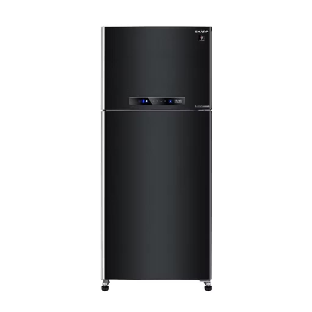 ثلاجة شارب، انفرتر، ديجيتال، نوفروست، 396 لتر - أسود، SJ-PV48G-BK