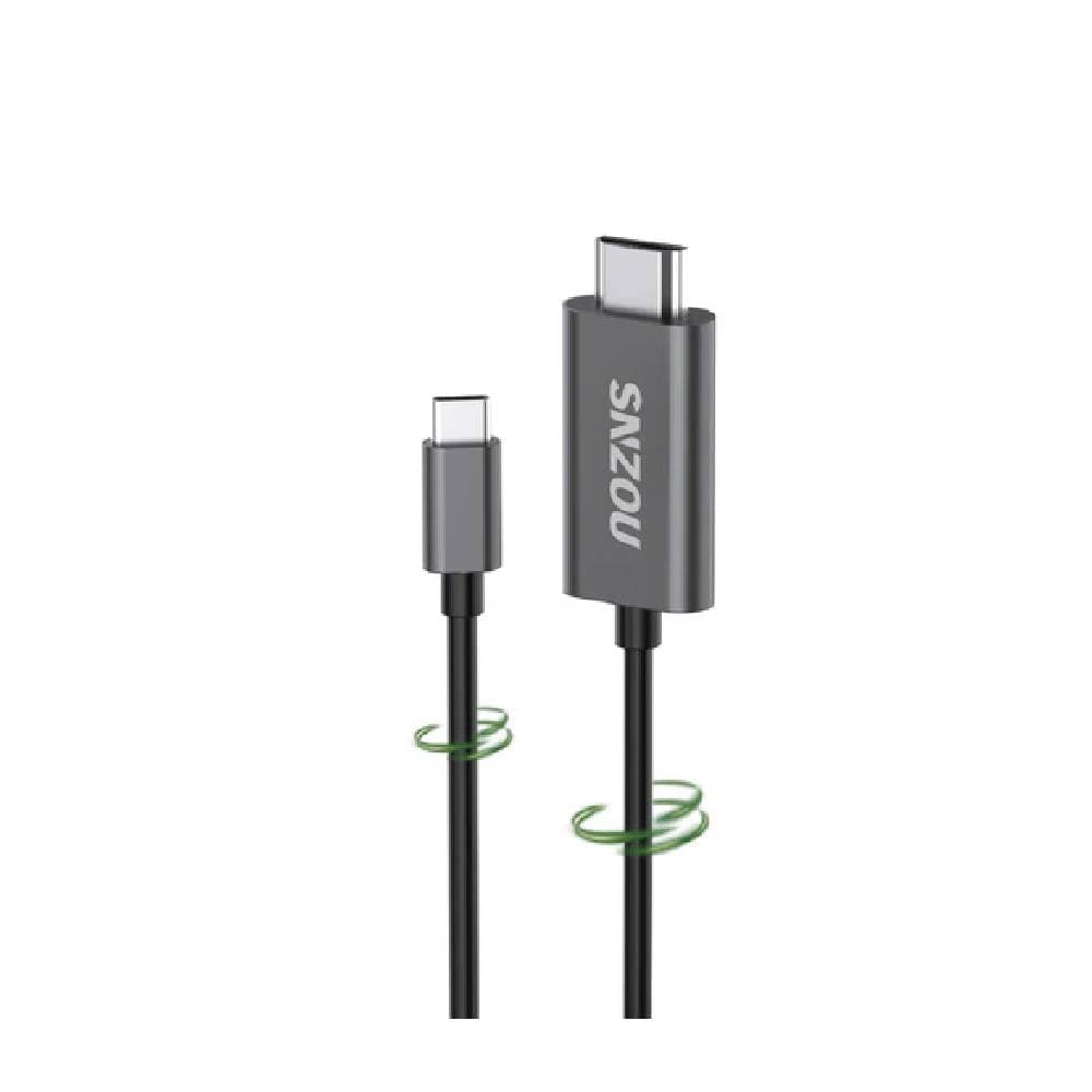Snzou SN-52 HDConnect Type-C to HDMI 2m Cable - Gray