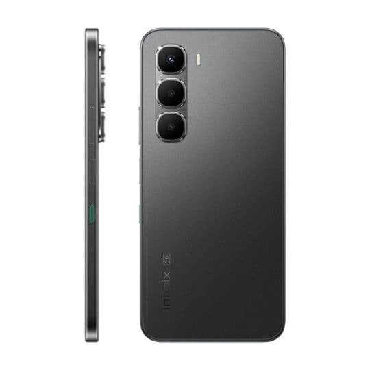 Infinix Hot 60, 128GB, 6GB Ram, 5G, Dual Sim, Sleek Black with 2-year warranty