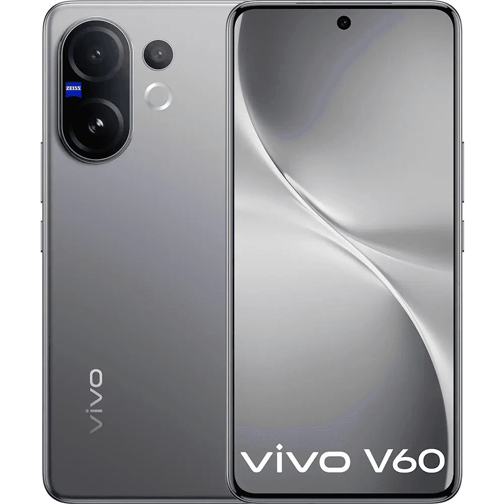 Vivo V60 Dual SIM, 512GB, 12GB RAM, 5G - Grey