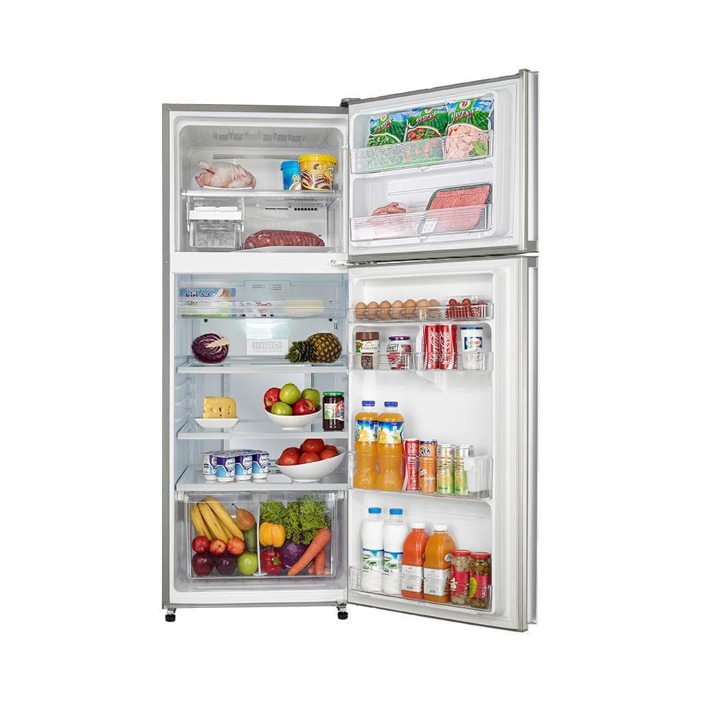 SHARP Refrigerator, Inverter No Frost, 396 Liter - Silver, SJ-GV48G-SL