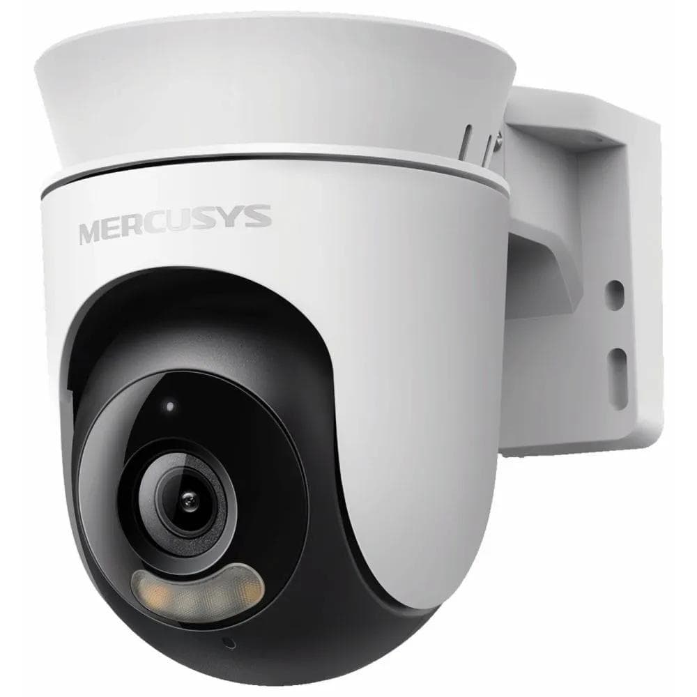 Mercusys Outdoor Pan/Tilt Security Camera, 1080 Pixels, White - MC500