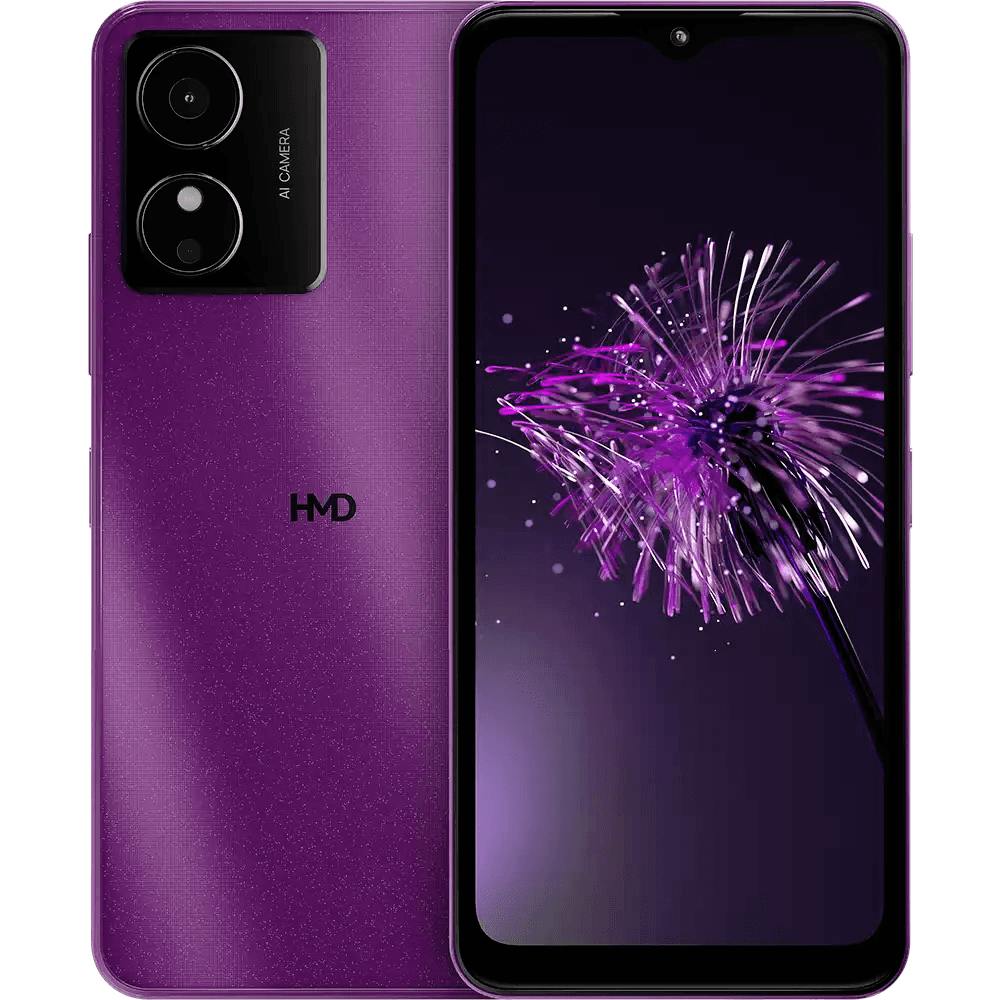 HMD Arc Single SIM, 64GB, 4GB RAM, 4G LTE - Electric Purple