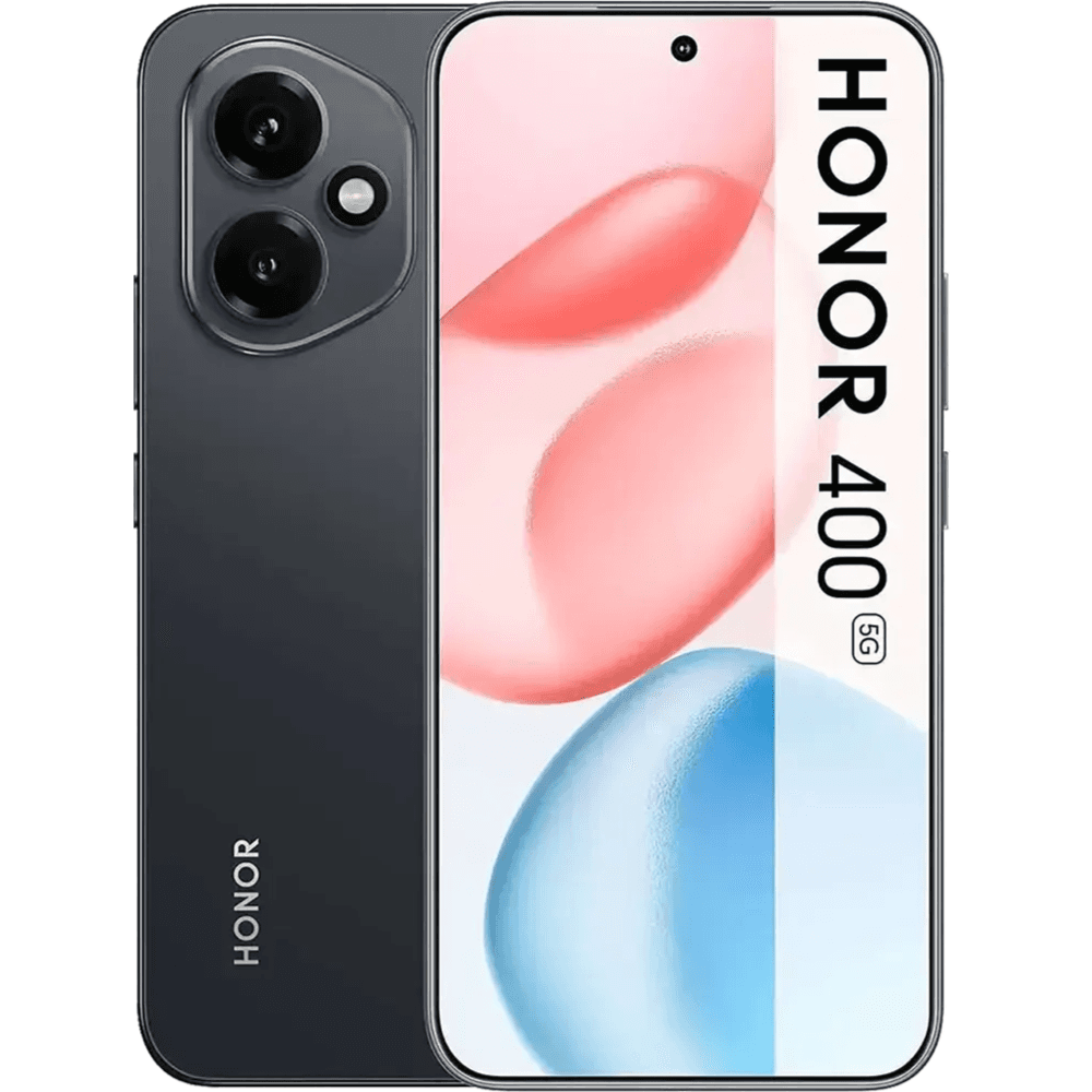 Honor 400 Dual SIM, 512GB, 12GB RAM, 5G - Midnight Black