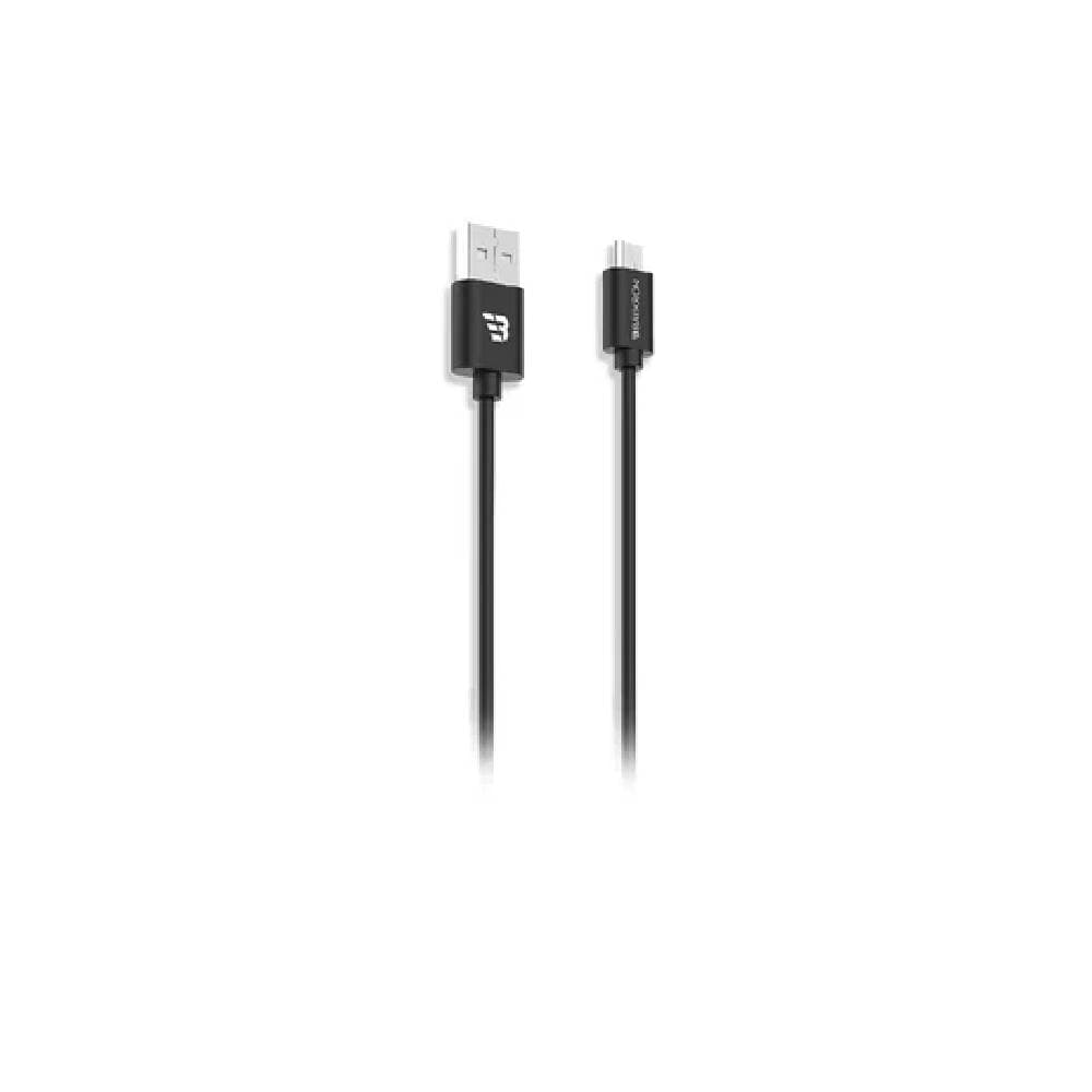 BayKron Smart Cable 1.2M USB2.0 to Micro Charge and Sync - Black