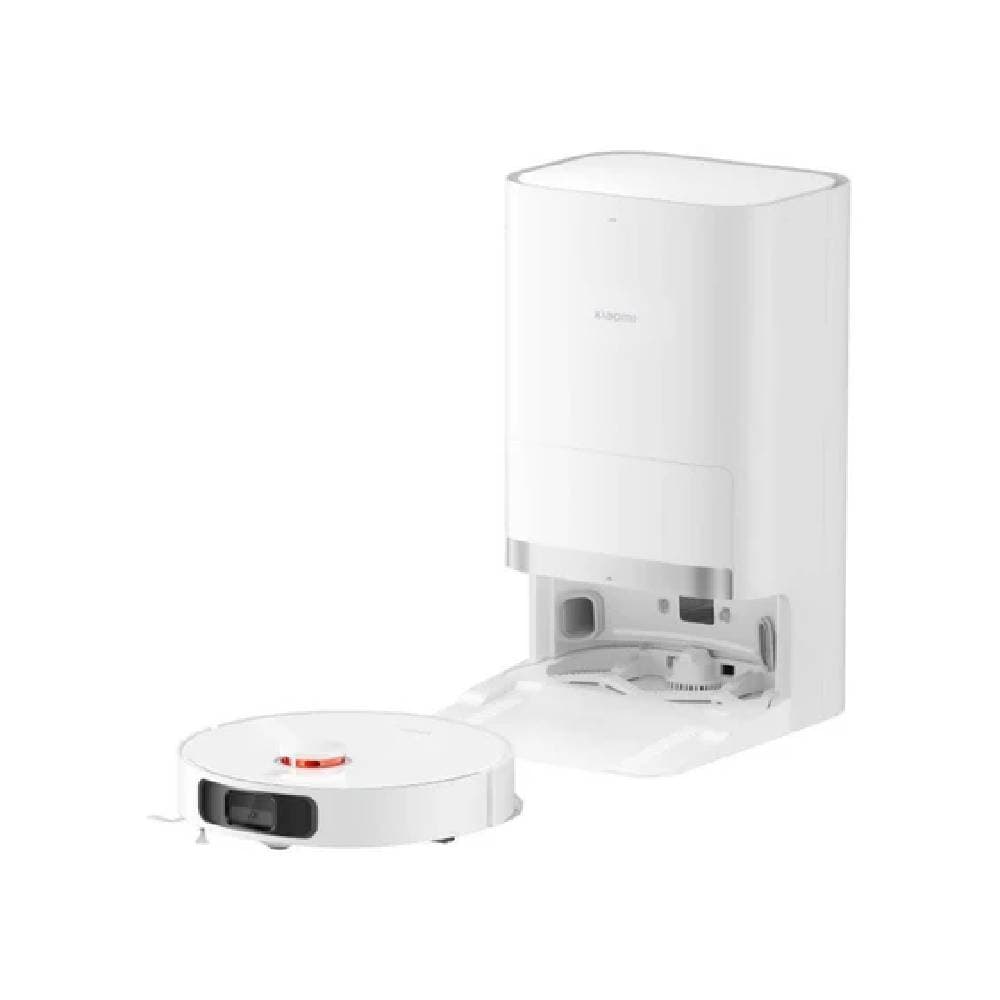 Xiaomi Robot Vacuum X20+ With All-In-One Smart Base Station 6000Pa Suction Power,Wet & Dry - White