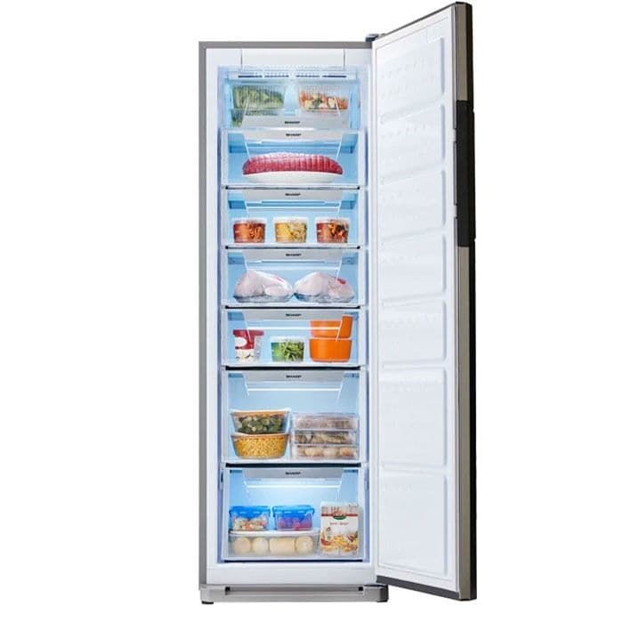 Sharp Deep Freezer Inverter Digital No Frost 7 Drawers 300L - Stainless - FJ-EC27(ST)