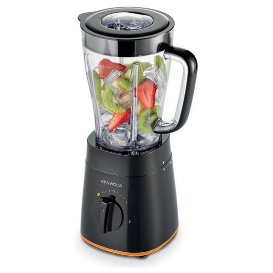 Kenwood Electric Blender, 500 Watt, 2 Litre, with Grinder and Chopper - Black, BLP15.360BK