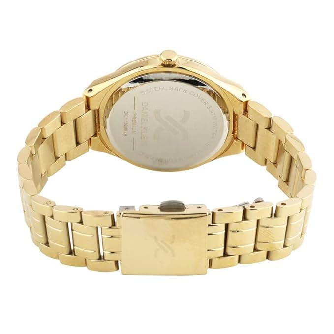 Daniel Klein Analog Casual Watch for Women, 45 mm, Stainless Steel Strap - Gold, DK.1.13256-6