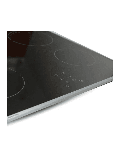 Kitchen Line Built-in Hob, Electric, 60 cm, 4 Burners, Ceramic, Touch, VTN04N - Black