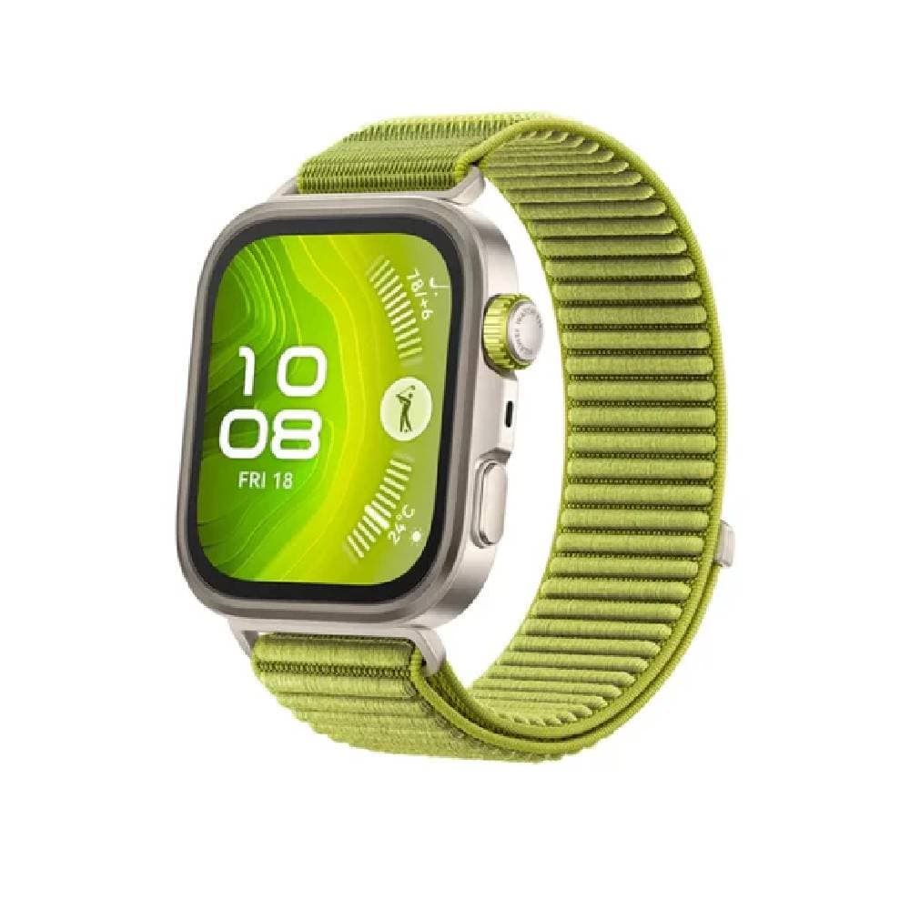 HUAWEI WATCH FIT 4 Pro Smart Watch for Unisex, AMOLED Display, 1.82 Inch - Green