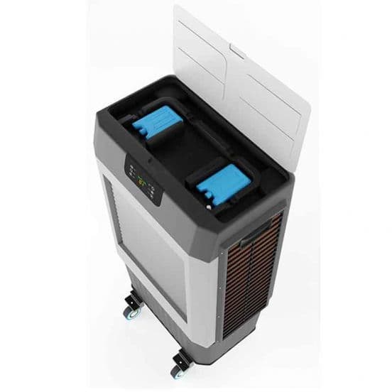 Mienta Air Cooler 75 Liters With Remote, Gray - AC49238B