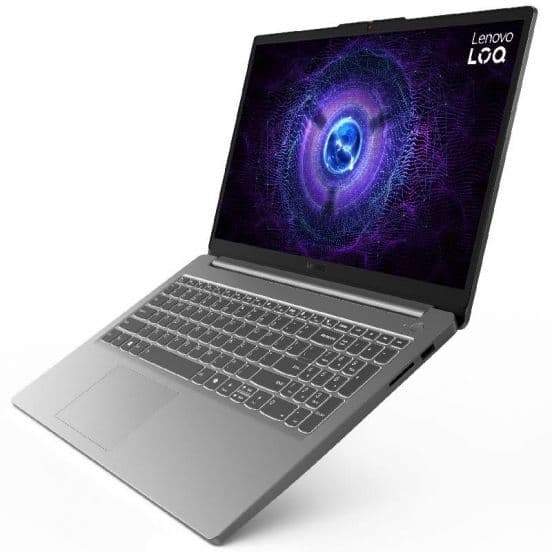 Lenovo LOQ-E 15IAX9E Laptop Intel® Core™ i5-12450HX, 16GB RAM, 512GB SSD, NVIDIA® GeForce RTX™ 3050 6GB, 15.6”FHD 144Hz, Windows 11 - Luna Grey