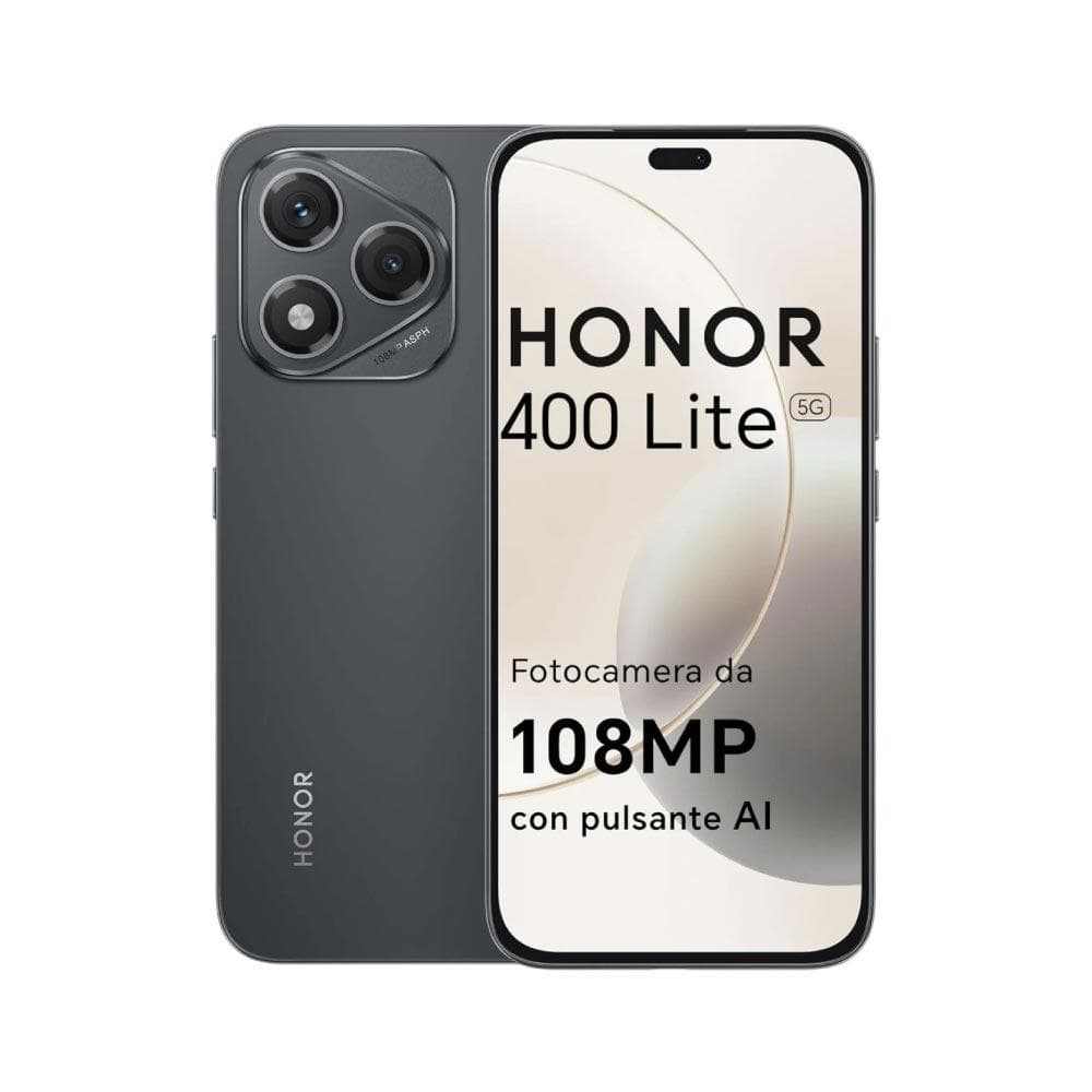 Honor 400 lite, 256 GB, 8 GB, 5G, Dual SIM - Black, ARB-NX1-BLK