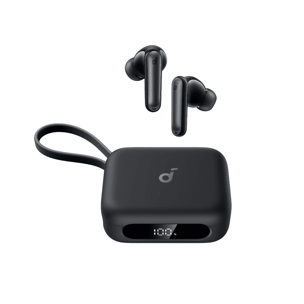Anker Soundcore P41i Wireless Earbuds With Portable Phone Charger , A3937H11- Black