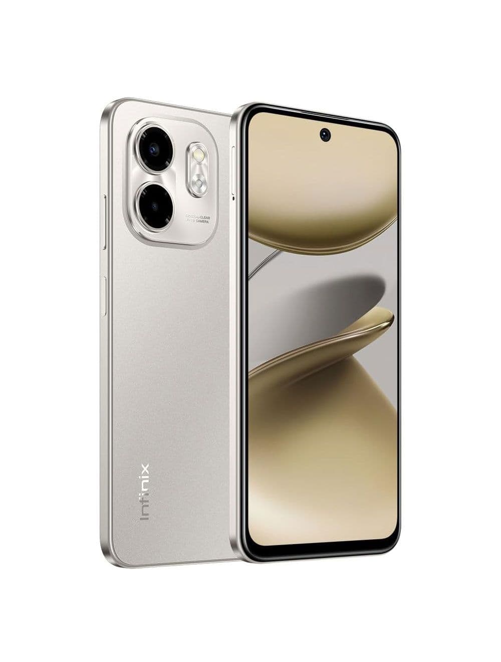 Infinix Smart 9, 128GB, 4GB RAM, Dual SIM, 4G, Titanium, with 1-year warranty