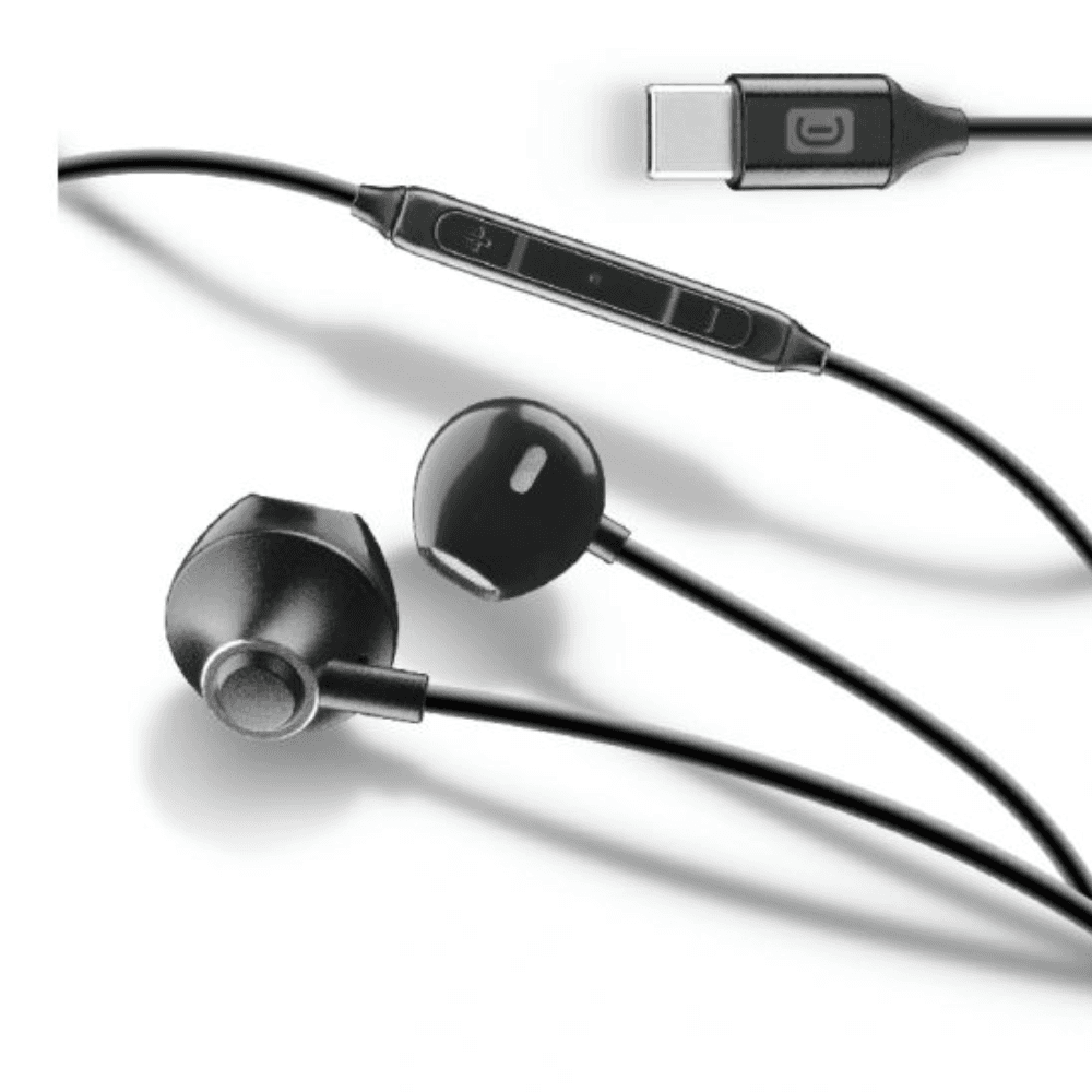 Cellularline Orbit Wired Earphone Type-C - Black