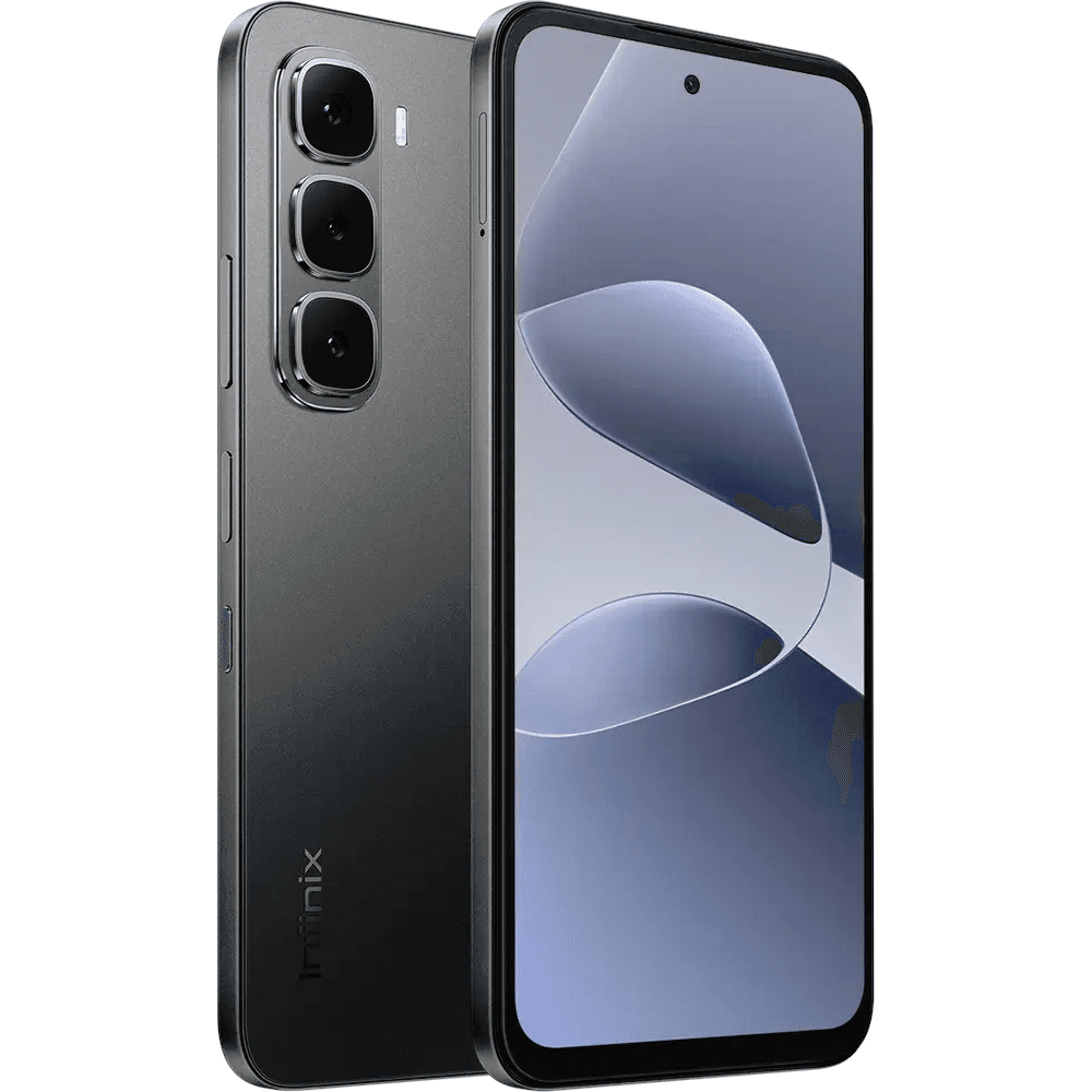 Infinix Hot 60i Dual SIM, 256GB, 8GB RAM, 4G LTE - Sleek Black