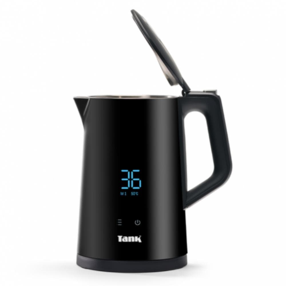 Tank Safe Touch Smart Kettle, 1.7L Capacity, 1850 Watts, Y6261SE - Black