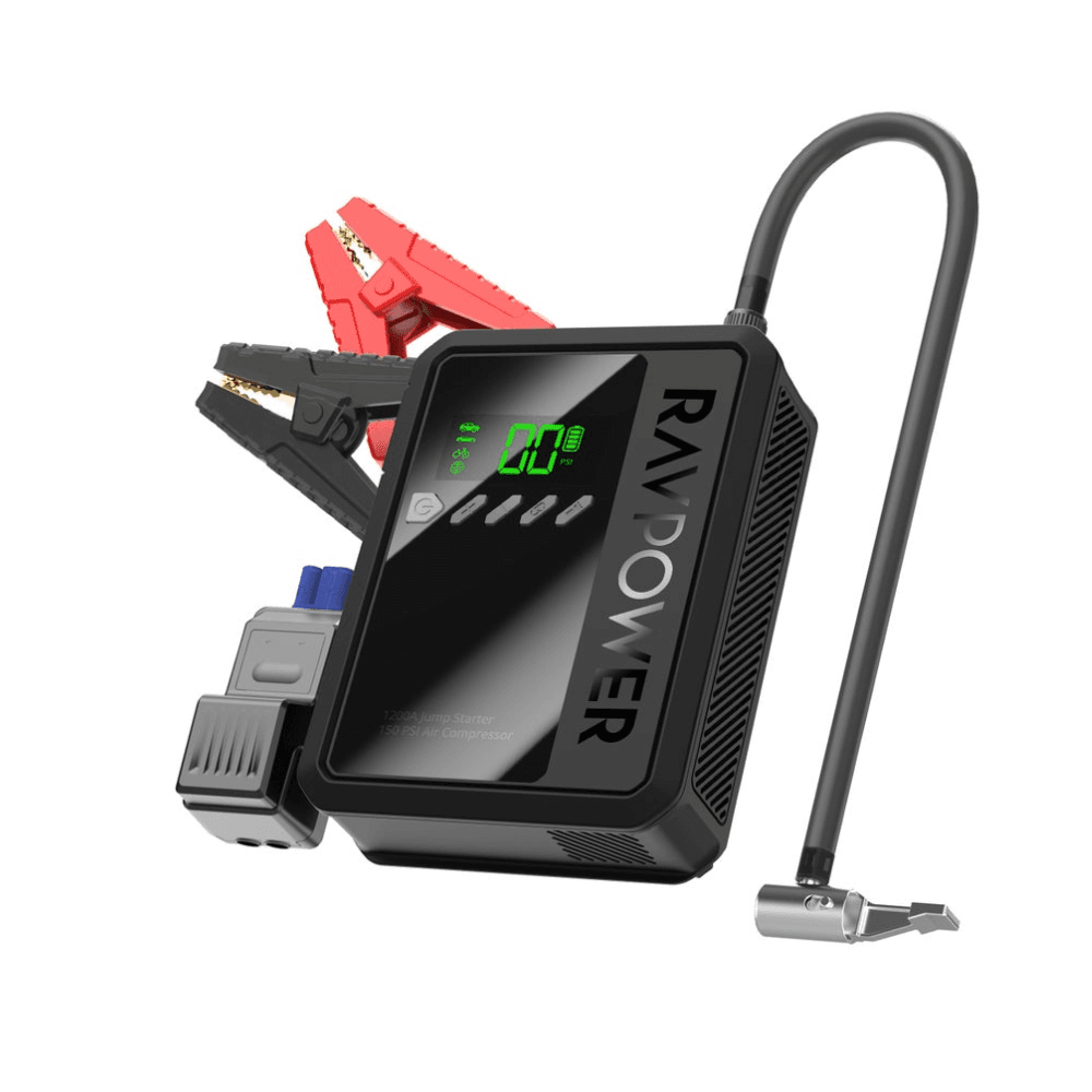 Ravpower Jump Starter&Air Compressor 8000mAh 30W - Black