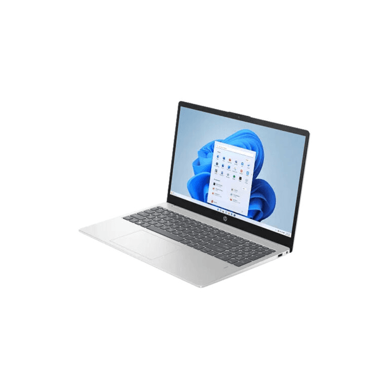 لابتوب HP 15-fc0063ne – معالج Ryzen 7 7730U – ذاكرة وصول عشوائي 16 جيجابايت – قرص صلب SSD بسعة 512 جيجابايت – بطاقة رسومات AMD Radeon – شاشة 15.6 بوصة FHD – نظام التشغيل Windows 11