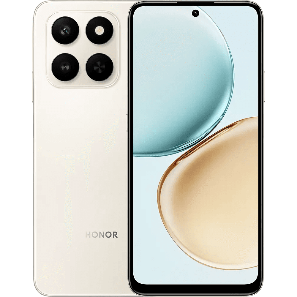 Honor X7d Dual SIM, 256GB, 8GB RAM, 5G - Desert Gold