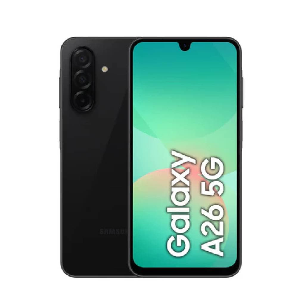 Samsung Galaxy A26 Dual SIM, 256GB, 8GB RAM, 5G - Black