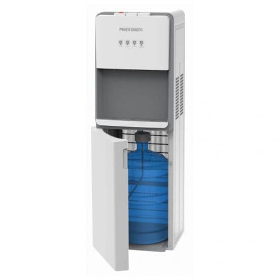 Media Tech Water Cooler, 3 Taps, Bottom Loading - White, MT-WD2500B