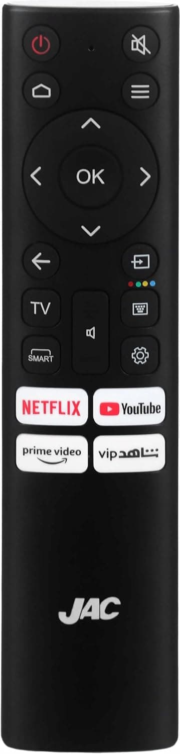 Jac Smart Tv 50 Inch 4K UHD, Android, 50JC7132F - Black