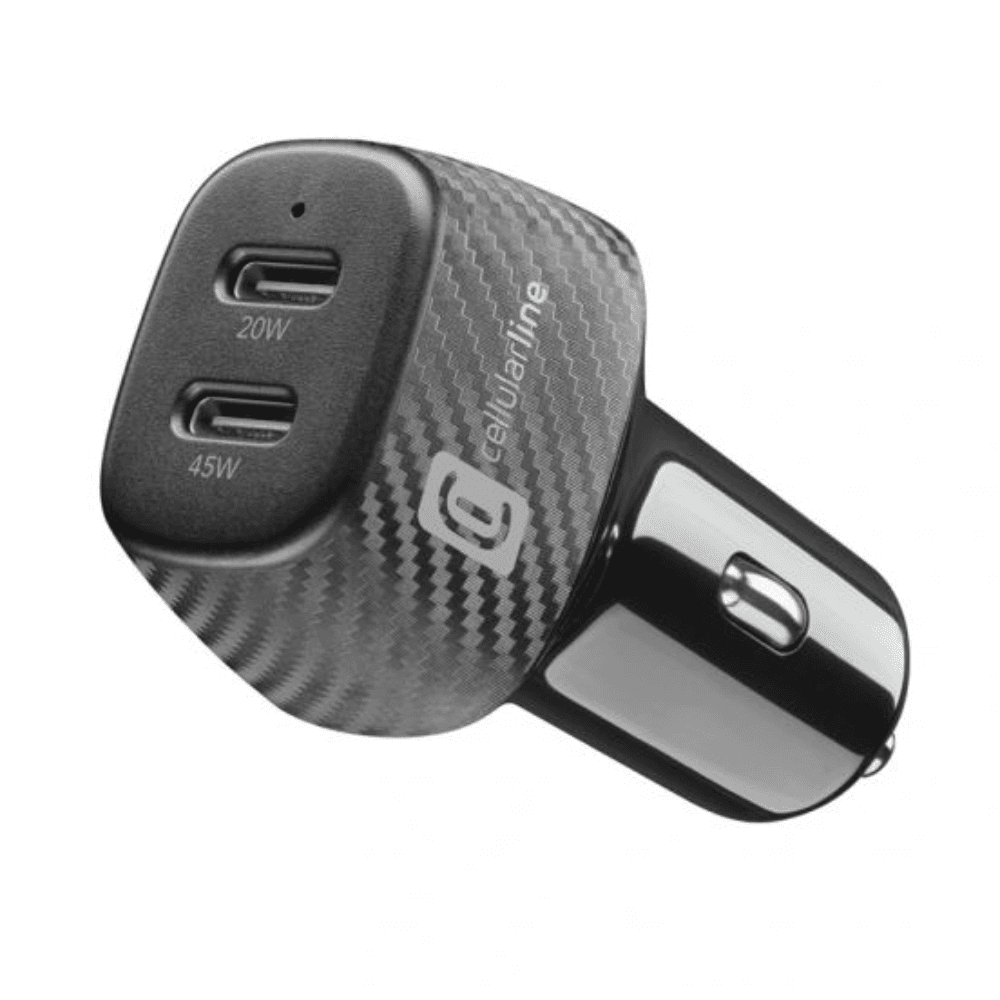 Cellularline Charger Car Adapter 45W USB-C - Black