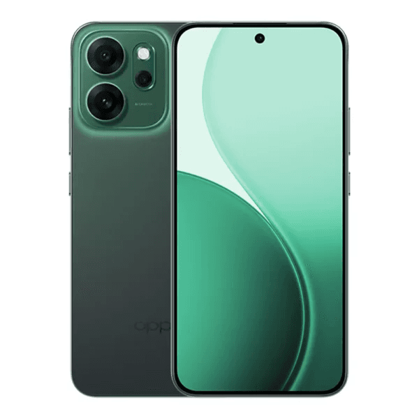 Oppo Reno 14F Dual Sim, 256GB, 12GB Ram, 5G - Luminous Green