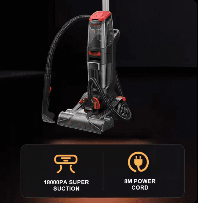 Sokany Carpet Washing Machine, 4500W, 2.6L - Gray